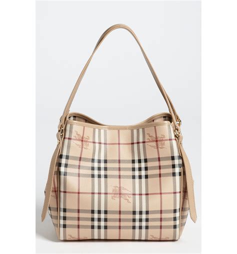 burberry beige small haymarket check crossbody bag|Burberry haymarket check tote.